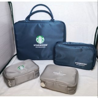 2019 Starbucks Thailand กระเป๋า Travel Set (4 ใบ)