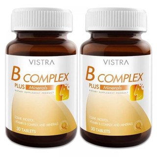 VISTRA B Complex Plus Minerals วิตามินบีรวม บำรุงสมอง และระบบประสาท