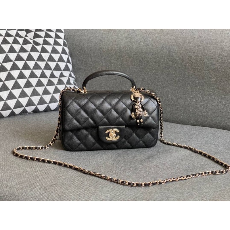Chanel mini handle bag(Ori)เทพ