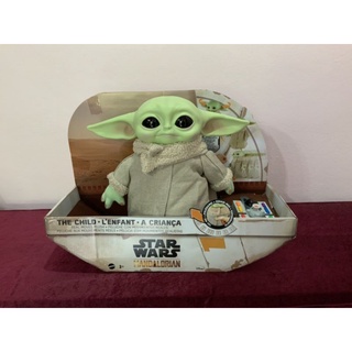 Star Wars The Mandalorian Grogu, The Child Real Moves 12-in Plush Motion RC Toy baby yoda