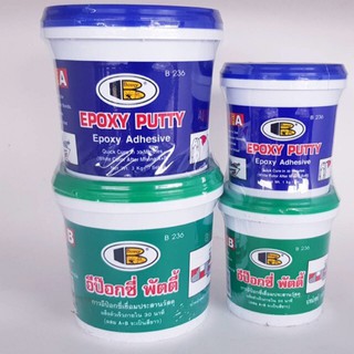 กาวเชื่อมอุดรอยรั่ว บอสนี่ อีป๊อกซี่พัตตี้ รุ่น B-236 BOSNY EPOXY PUTTY