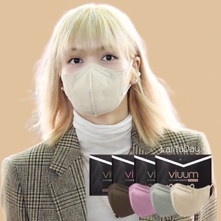 พร้อมส่ง (1 ซอง 10 ชิ้น) Viuum StyleFit Classic Mask แมสลิซ่า หน้ากากอนามัยเกาหลี