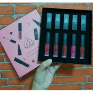 3CE mood  recipe lipminikit  เซตลิปแพคเก็จมินิ ใด้ถึง 10 สี