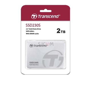 Transcend SSD 2TB SATA III ** รับประกัน 5 ปี หรือ **รับประกันไม่เกิน1,120 TBW **  - มีใบกำกับภาษี-TS2TSSD230S