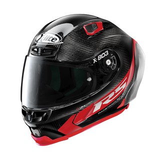 หมวกนิรภัย/หมวกกันน็อค X-LITE X803 RS Hot Lab Carbon Red  Furii Helmet หมวกคาร์บอน/คาร์บอนหมวก/