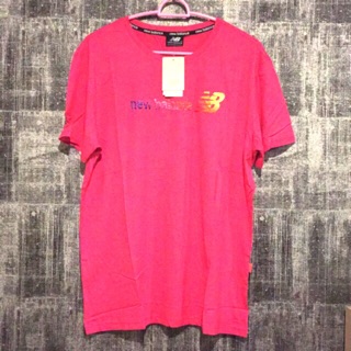 เสื้อยืด NB สีชมพู size 46”