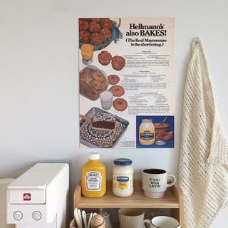 Poster - Hellmann’s Also Bakes Mayonnaise Recipes