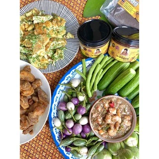 กะปิกุ้งเคย100% กะปิ ใส่แกงได้ ทำน้ำพริกได้ ไม่เค็ม หอม อร่อย สะอาด ตราเอกอร่อย
