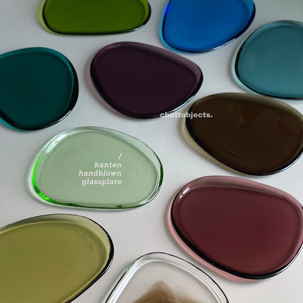 แผ่นกระจกเป่ามือ kanten ความงาม