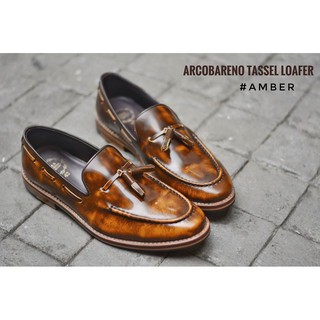 Arcobareno Code 503 Tassel Loafer Amber WoodenSoles