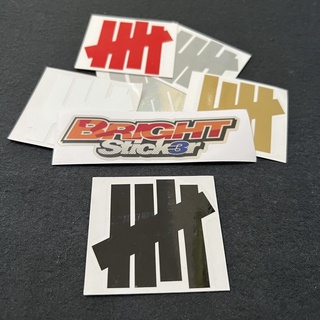 สติกเกอร์โลโก้ UNDEFEATED STICKER สําหรับตกแต่งรถยนต์ รถจักรยานยนต์