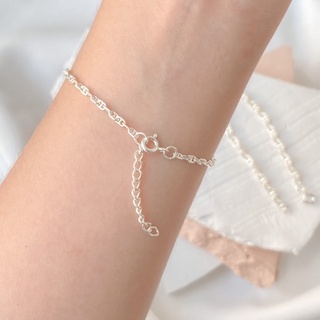 Yourdays/Silver bracelet/สร้อยข้อมือเงินแท้ 925