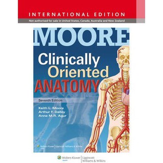 Clinically Oriented Anatomy (international Edition) (Paperback)/Author: Moore / Ed7 Year 2014 ISBN: 9781451184471