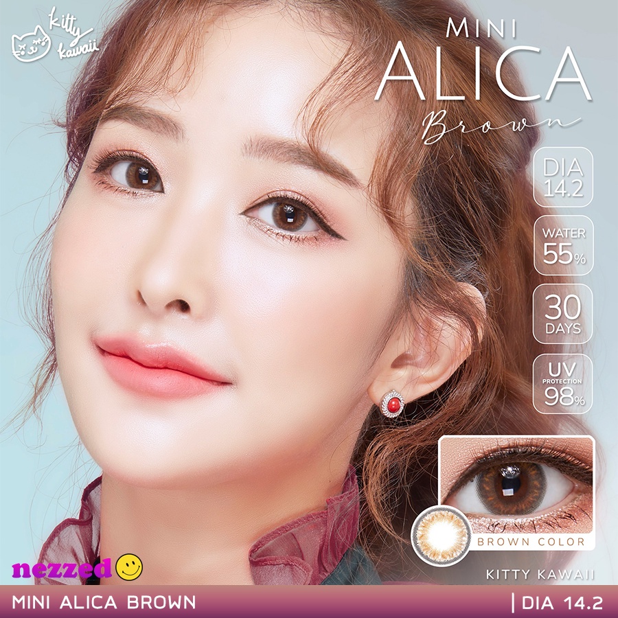 คอนแทคเลนส์ KITTY KAWAII มีค่าสายตาครบ !!