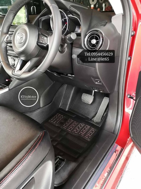 พรมปูพื้นรถยนต์ Mazda 3 (2014-2019) จาก KT65Motor