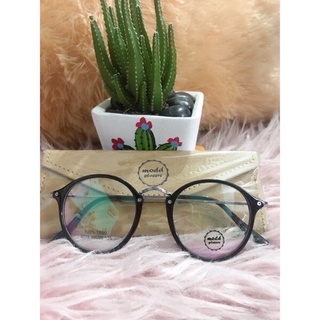 ฟรีกระเป๋าแว่นตา😘กรอบแว่นตาญี่ปุ่น แบรนด์ modd glasses 47203-135💕