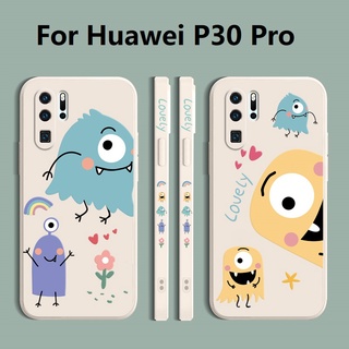 Winnie the Pooh เคท Huawei P20 Pro P30 Pro Soft Silicone Case Snoopy Edge Prints เคส Huawei p30 Phone Cover P30pro เคสโทรศัพท์