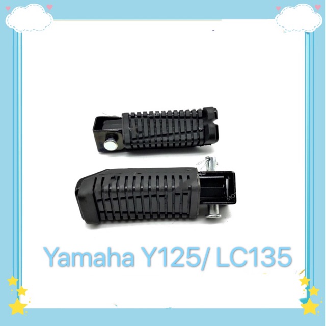 YAMAHA LC135 V1 V2 V3 V4 V5 V6 125Z Y125 Y125Z Y125ZR FOOTREST FOOTREST REAR BELAKANG ชุด