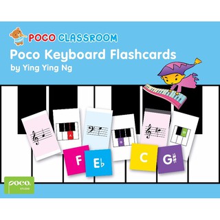 Poco Keyboard Flashcards (9789671250457)