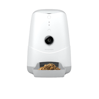 [ราคาพิเศษ ไม่มีของแถม]Pando Pet Video Audio Cats & Dogs Smart Feeder WIFI เครื่องให้อาหารหมา