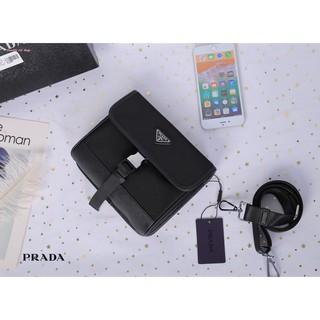 NYLON &amp; Saffiano crossbodybay
