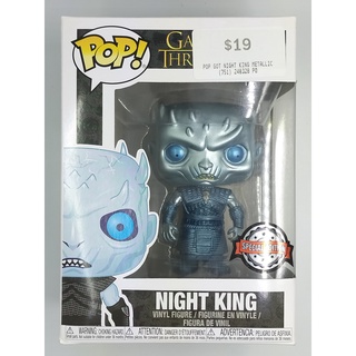 Funko Pop Game of Throne - Night King [Metallic] #44 (กล่องมีตำหนินิดหน่อย)