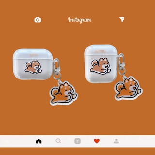 ชิบะอินุ ลูกสุนัข airpods case เคสซิลิโคน airpods pro เคส การ์ตูน กันกระแทก airpods gen2 case น่ารัก ความคิดสร้างสรรค