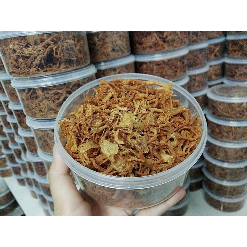 หมูฝอยอบกรอบ(170กรัม)ปราศจากน้ำมันทำใหม่ๆทุกรอบการส่งสะอาดไม่มีกลิ่นหืนทานกับข้าวหรือข้าวเหนียวร้อนๆเข้ากันมากน้ำหนักรัม