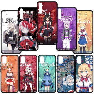 เคสโทรศัพท์ซิลิโคน แบบนิ่ม ลาย DB36 อนิเมะ Nakiri Ayame girl สําหรับ Xiaomi Redmi Note 10 9T 9A 9C 10S Note10 Note10S