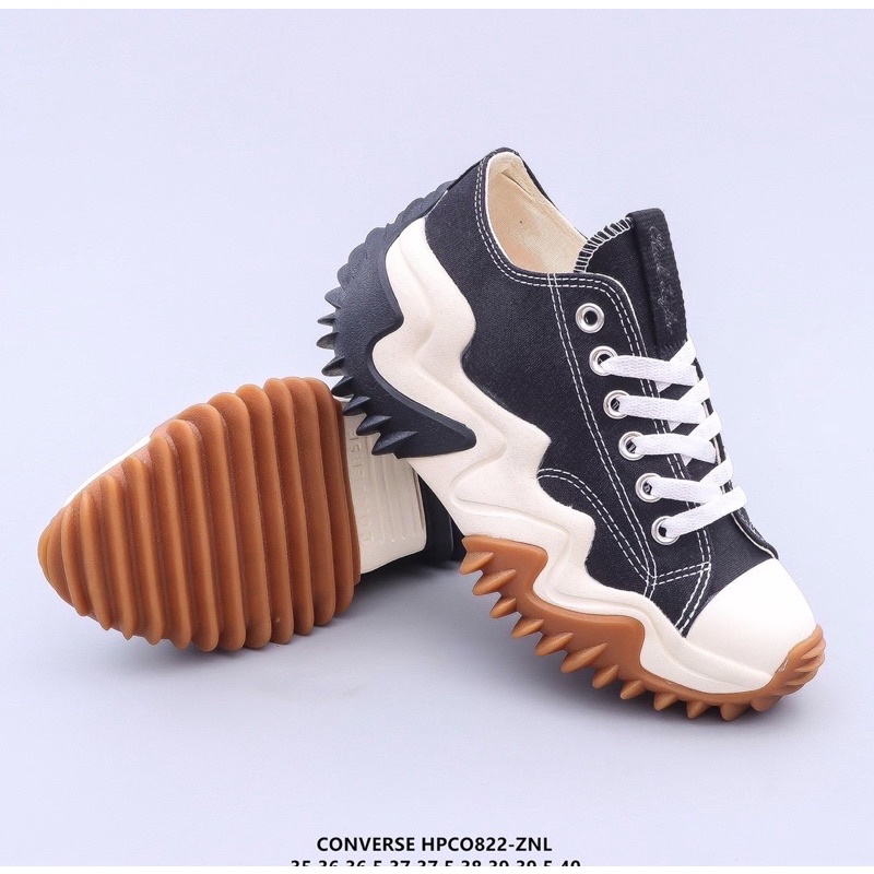 มาใหม่ลาสุด รองเท้าผ้าใบคอนเวีร์ต{CONVERSRUN STAR HIKE low } มี ไซส์ 36ถึง44 รองเท้าแท้100%(หรีกล่อง)