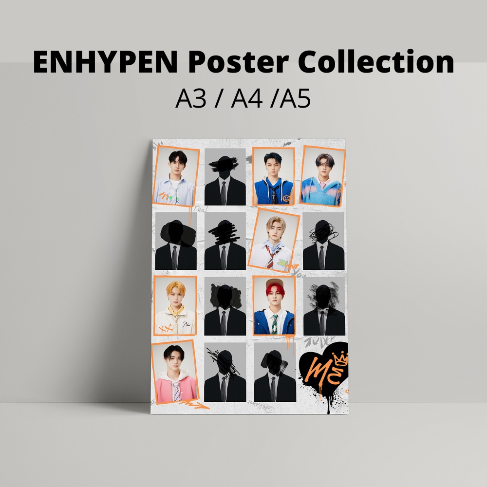 Enhypen Poster / Enhypen Poster Collection - โปสเตอร์ kpop