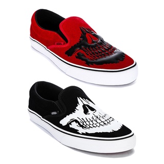 Vans รองเท้าผ้าใบ Classic Slip-On Jawbones (2สี)