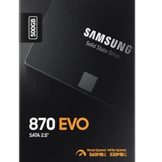 SAMSUNG SSD 240GB / 500GB / 1TB 870 EVO SATA III ฮาร์ดดิสก์โน๊ตบุ๊ค Harddisk MZ-77E250BW / MZ-77E500BW / MZ-77E1T0BW