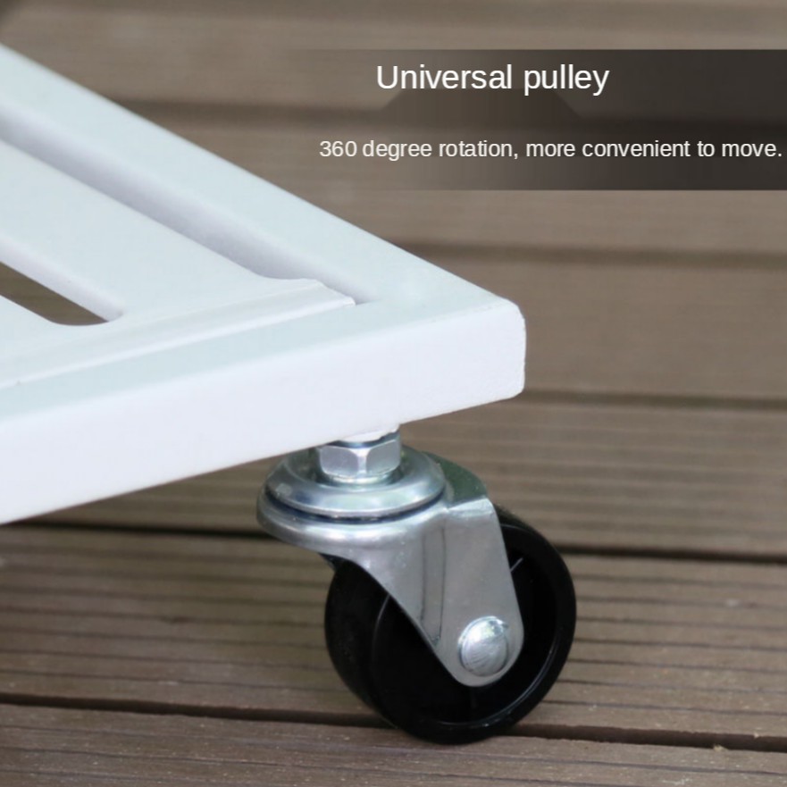 Furniture Indoor Decoration with Wheels Green Radish Storage Rack ...