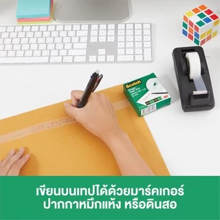 3M™ Scotch® สก๊อตช์ เมจิกเทป พร้อมแท่นตัดหอยโข่ง, รุ่น 810, ขนาด 3/4นิ้ว x 300นิ้ว