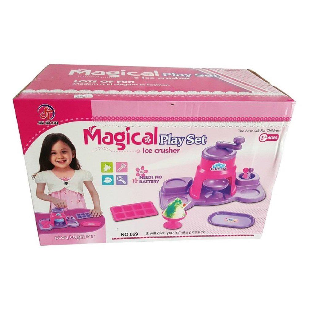 Worktoys ของเล่นเด็ก เครื่องปั่นน้ำแข็งใส Magical Play Set Ice crusherorktoys ของเล่นเด็ก เครื่องปั่นน้ำแข็งใส Magical P