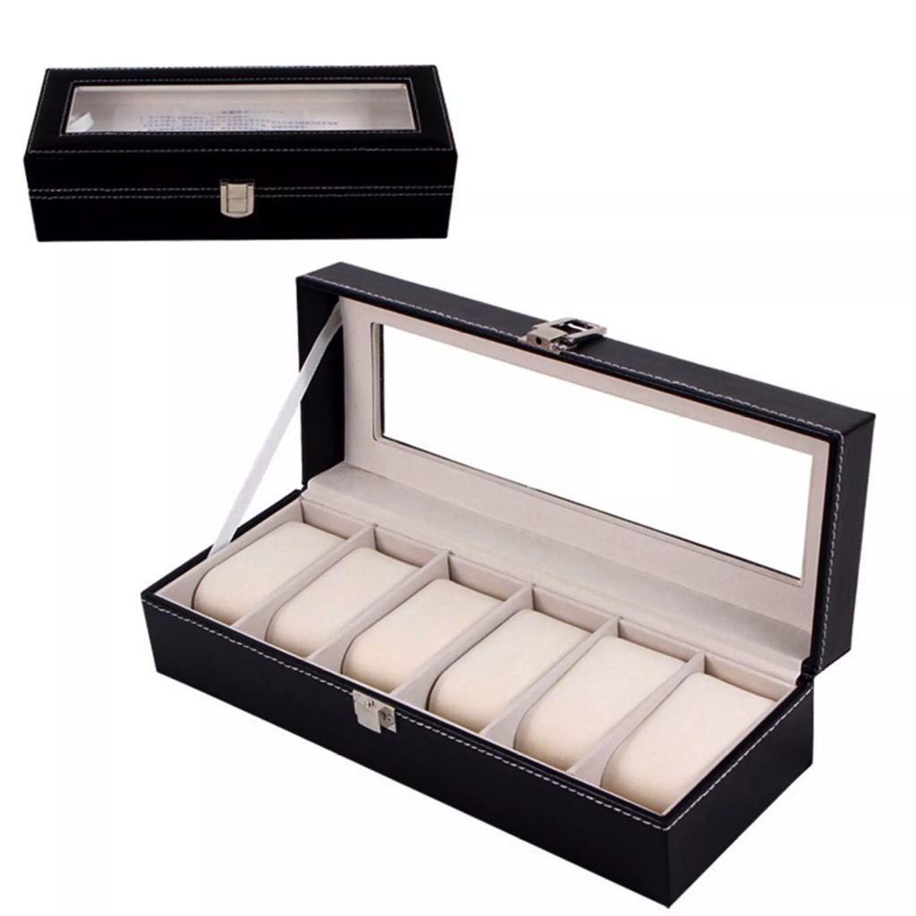 Eco กล่องนาฬิกา Leather Watch Box