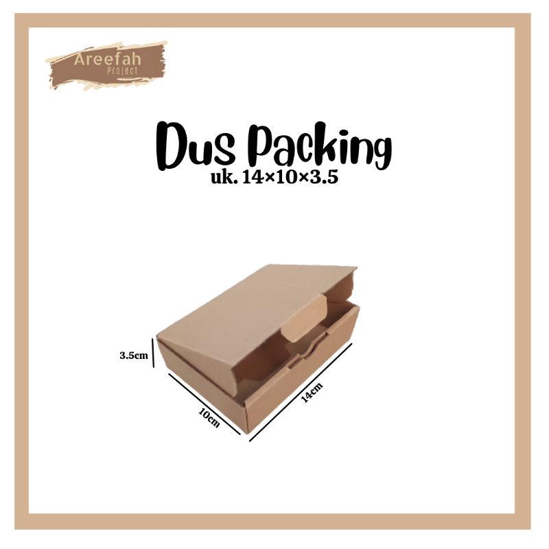 CARDBOARD / CARDBOARD BOX / DI CUT PACKING CARDBOARD ขนาด 14x10x3.5