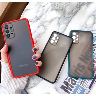 พร้อมส่ง Case Samsung galaxy A52 เคสกันกระแทก ปุ่มสีผิวด้าน ขอบนิ่มหลังขุ่น กันลอยกล้อง Samsung A52 [ ส่งจากไทย ]