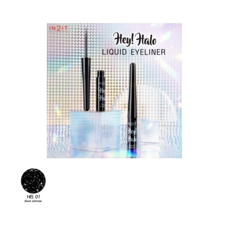 IN 2 IT HEY HALO LIQUID EYELINER /2 G.อินทูอิท อายไลเนอร์