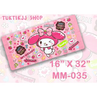 ผ้าขนหนู(Sanrio/Disney) ขนาด 16"x32" ลิขสิทธิ์แท้100%