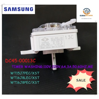 ขายอะไหล่ของแท้/มอเตอร์ตั้งเวลาเครื่องซักผ้าซัมซุง/ TIMER WASHING/SAMSUNG/DC45-00013C