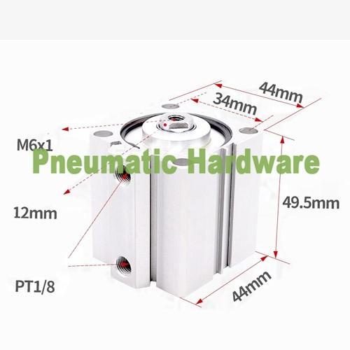 Compact Thin Air กระบอกนิวเมติก SDA 32x25 SD 32 x 25 SDA32*25 KK96