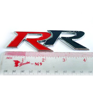 โลโก้ RR HONDA LOGO ฮอนด้า โลหะ