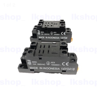 ซ็อกเก็ต รีเลย์ ฐานรีเลย์  SOCKET RELAY  PTF08A