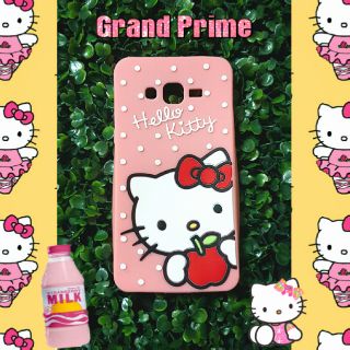 พร้อมส่งเคสซิลิโคนคิตตี้สีชมพูอ่อนสำหรับซัมซุงแกรนไพร์ม ราคา 130บาทส่งฟรี