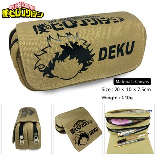 กระเป๋าผ้าใบ ลายการ์ตูน My Hero Academia deku