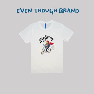 【HOT】เสื้อยืด Even Though Vespa  ผลิตจาก COTTON USA 100%