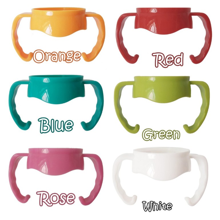 หูจับขวดนม รุ่นหนา  ที่จับขวดนมคอกว้าง ใช้ได้กับขวดนมทุกยี่ห้อ pigeon/avant/natur