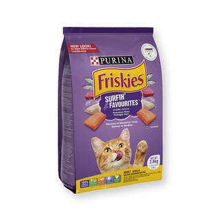 ฟริสกี้ส์ อาหารแมว เซิร์ฟฟิ่ง เฟเวอริส 3 กก. อาหารแมว Friskies Surfin Turfin 3 kg